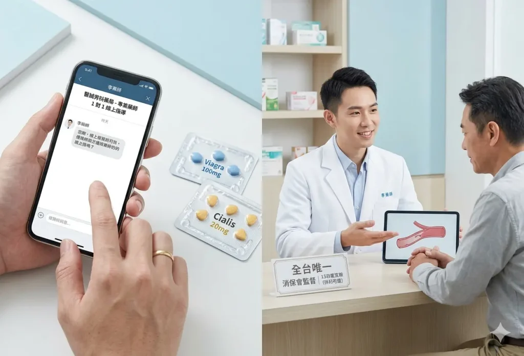 勃起功能障礙怎麼辦？專業藥師解析 ED 原因與正品威而鋼、犀利士治療全指南